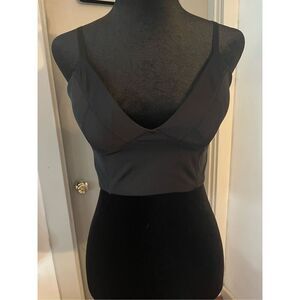 Victorias Secret Strappy Black Swim Top Size S/M